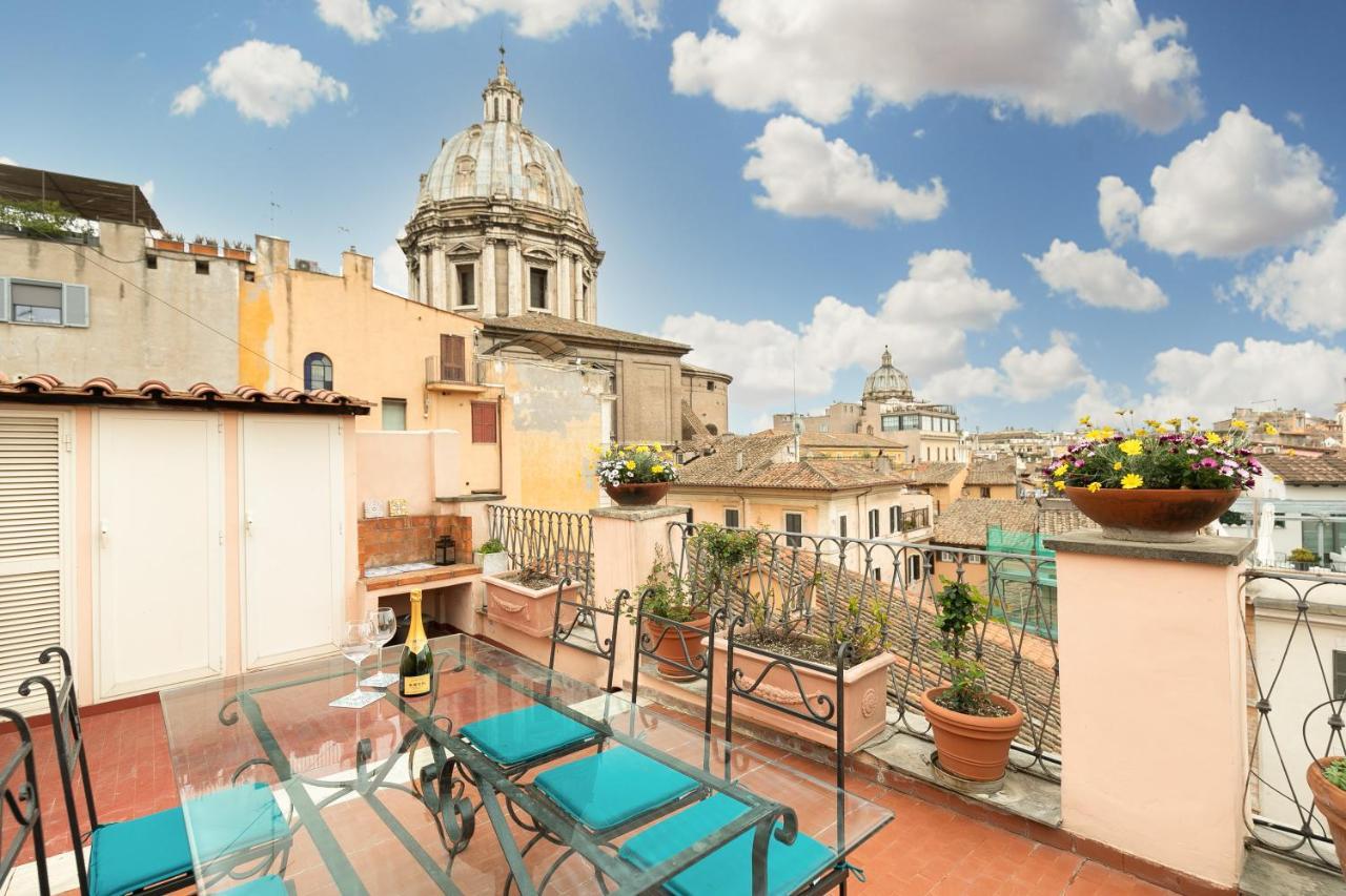 Rooftop Campo Dei Fiori Rome Buitenkant foto