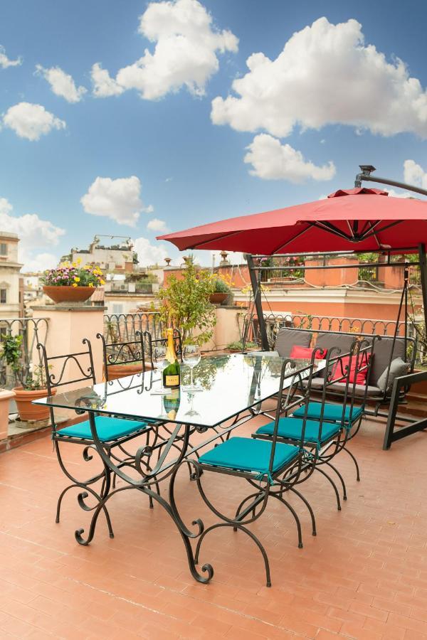 Rooftop Campo Dei Fiori Rome Buitenkant foto