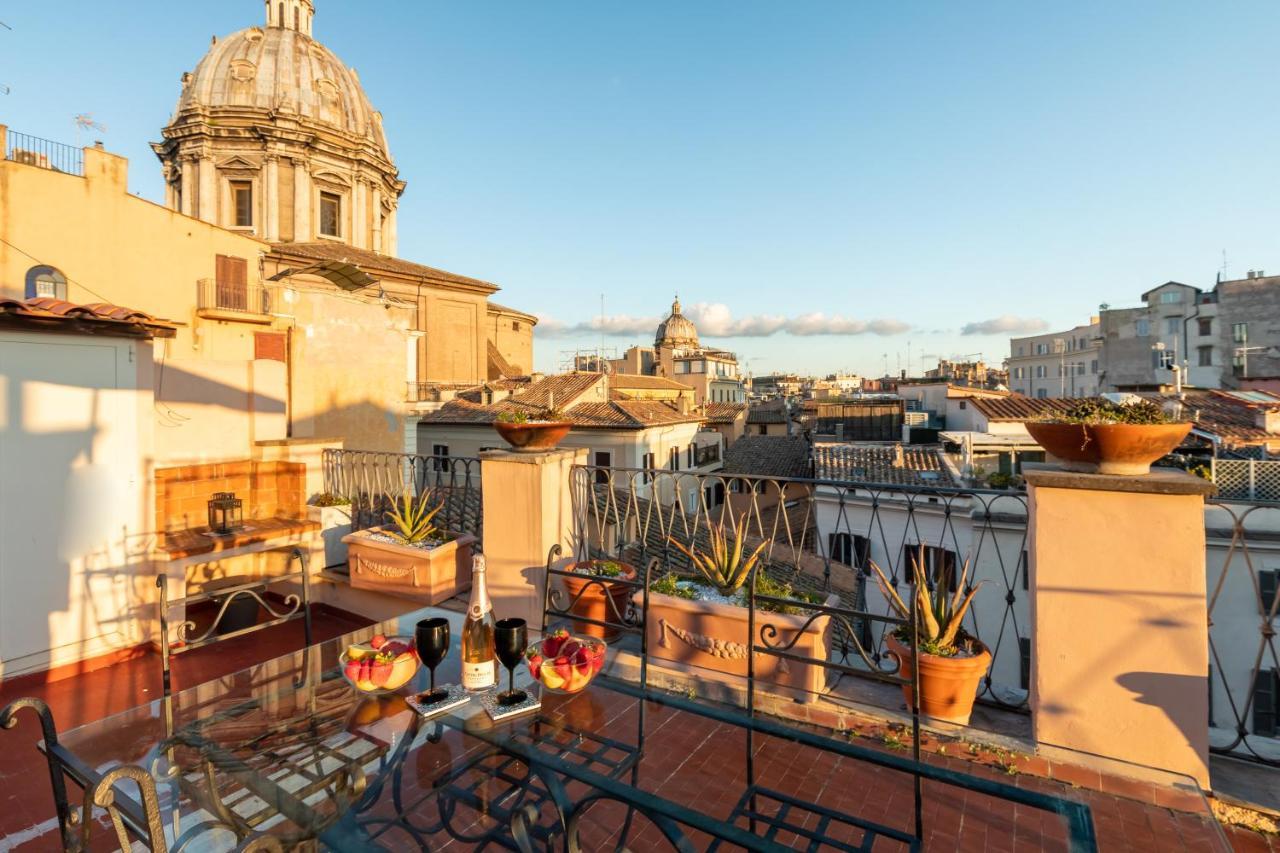 Rooftop Campo Dei Fiori Rome Buitenkant foto